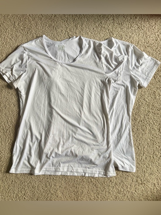 32 Degrees Tops - 32 Degrees White Short Sleeve Tee - Women's Crewneck (Set of 2)